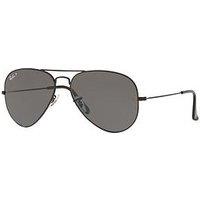 Ray-Ban Aviator Large Metal Sunglasses - Black