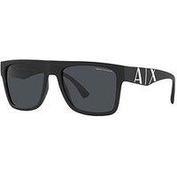 Armani Exchange Square Sunglasses - Black