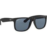 Ray-Ban Justin Square Sunglasses - Black