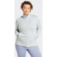 Adidas Terrex Women'S Polarfleece Full Zip Top - Green