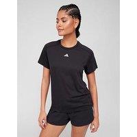 Adidas Women'S Performance Aeroready Train Essentials Crewneck T-Shirt - Black