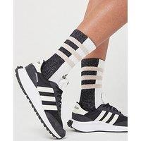 Adidas Sportswear Womens Run 70S Trainers - Black/White