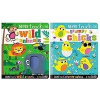 Never Touch The Wild Animals & The Grumpy Chicks Books