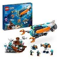 Lego City Deep-Sea Explorer Submarine Toy 60379