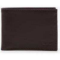 Levi'S Batwing Bifold Leather Wallet - Brown