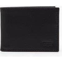 Levi'S Batwing Bifold Leather Wallet - Black