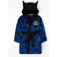Batman Children'S Character Hood Detail Dressing Gown - Blue