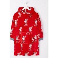 Liverpool Fc Children'S Fleece Hooded Blanket - Red