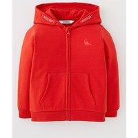 Everyday Boys Essential Red Hooded Zip Through