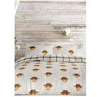 Fusion Highland Cow Duvet Cover Set