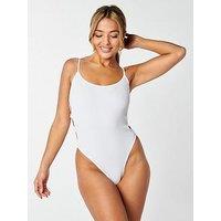 Boux Avenue Dalyan Cut Out Swimsuit - White