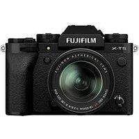 Fujifilm X-T5 Mirrorless Digital Camera With Xf18-55Mm F2.8-4 R Lm Ois Lens Kit - Black