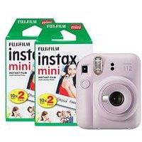 Fujifilm Instax Mini 12 Instant Camera With 40 Shot Film Pack