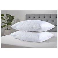 Very Home Hotel Collection Bamboo Pillow Protectors - White