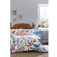 Joules Permaculture Border 100% Cotton Percale Duvet Cover Set