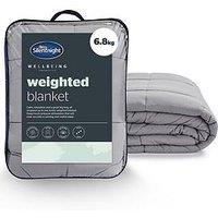 Silentnight Wellbeing Adult 6.8Kg Weighted Blanket - Grey