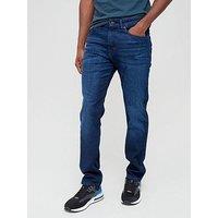 Boss Re.Maine Regular Fit Jeans - Dark Blue