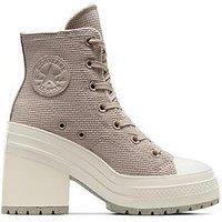 Converse Womens Modern Lift Hi Top Trainers - Off White