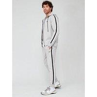 Boss Hooded Tracksuit - Grey
