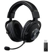 Logitechg Pro X Wireless Lightspeed Gaming Headset - Black