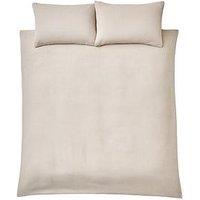 Very Home Waffle Duvet Cover Set - Natural