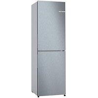 Bosch Series 2 Kgn27Nleag 50/50 Split, No Frost, 55Cm Wide Fridge Freezer - Stainless Steel