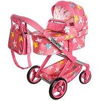 Cosatto Star Print Doll Pram (Xeo)