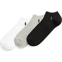 Polo Ralph Lauren 3 Pack Small Logo Trainer Socks - Multi