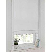 Very Home Plain Scalloped Roller Blind