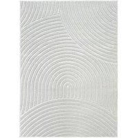 Very Home Malmo Carved Indoor/Outdoor Rug - White