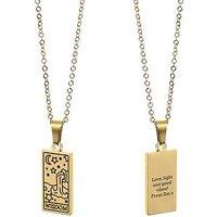 Treat Republic Personalised Wisdom Tarot Card Necklace