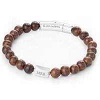 Treat Republic Personalised Men'S Wooden Bracelet