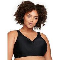 Glamorise Magiclift Seamless Sports Bra - Black