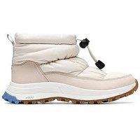 Clarks Atl Trek Ice Waterproof Boots - Ivory Combination