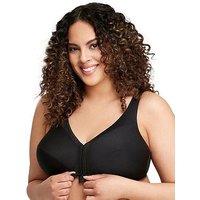 Glamorise Front Close Posture Back Bra - Black