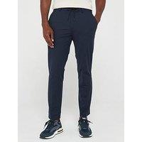 Boss P Genius Slim Fit Suit Trousers - Dark Blue