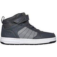 Skechers Smooth Street High Top Trainer