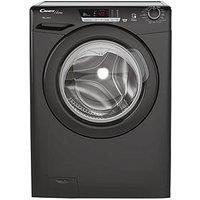 Candy Ultra Hcu14102Dwbbe-80 10Kg Load, 1400 Spin Freestanding Washing Machine - Black