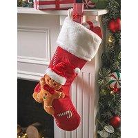 Three Kings Gingerbread Christmas Stocking