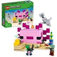 Lego Minecraft The Axolotl House Building Toy 21247