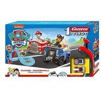 Paw Patrol Chase & Marshall Track Patrol - First Slot Racing Set
