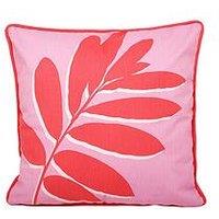 Fusion Leaf Outdoor Cushion Pink