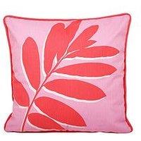 Fusion Leaf Outdoor Cushion Pink
