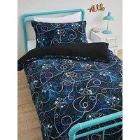 Very Home Cosy Kids Gamer Fleece Duvet Set - Db - Multi