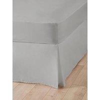 The Very Collection Non-Iron 180 Thread Count Box Pleat Base Valance