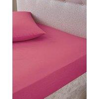 Everyday Easy Care Polycotton 25 Cm Fitted Sheet