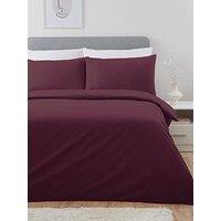 Very Home Non-Iron 180 Thread Count Duvet Cover Set