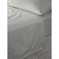 Very Home Non-Iron 180 Thread Count Flat Sheet