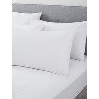 Everyday Pack Of Four Easy Care Polycotton Count Standard Pillowcases