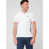 Barbour International Exclusive - Very Bold Logo Polo Shirt - White